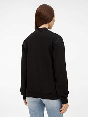 Бомбер унисекс Nuppu, черный