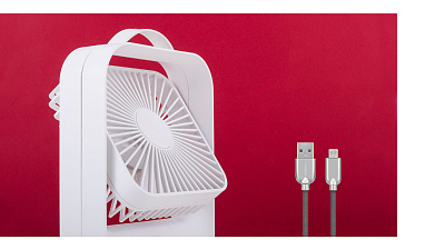 Портативный вентилятор Rombica NEO Flow, черный