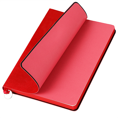 Ежедневник A5 недатированный Impero в мягком переплёте  (Красный)