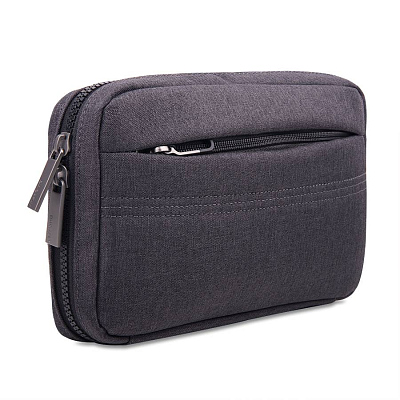 Органайзер для аксессуаров CORE (Тёмно-серый, голубой)