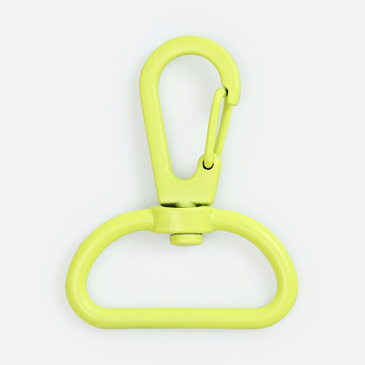 Застежка-карабин Snap Hook, L  неон (Желтый)
