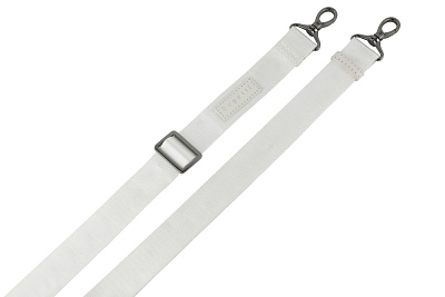 Сумка через плечо женская BUGATTI Elsa, белая, воловья кожа/полиэстер, 18,5х8,5х14,5 см