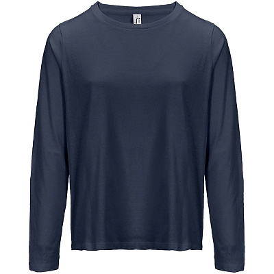 Футболка с длинным рукавом женская Monarch Women, темно-синяя (navy) (Тёмно-синий)