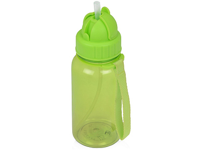 Бутылка для воды со складной соломинкой Kidz