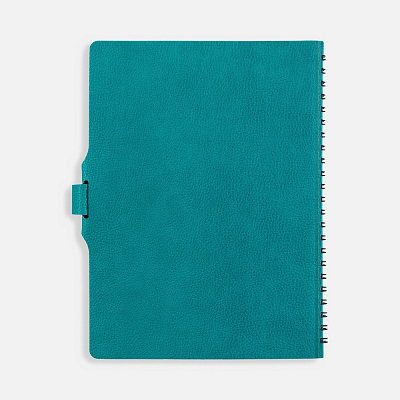 Ежедневник Strep Front на заказ, недатированный, бирюзовый