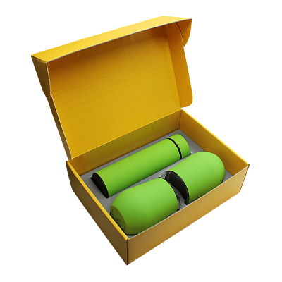 Набор Hot Box C2 (софт-тач) G (серый) (Салатовый)