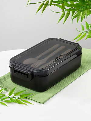 Ланчбокс Pranzo, черный