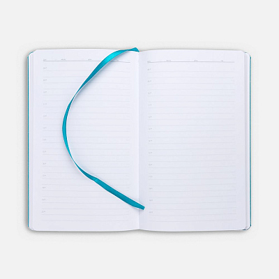 Ежедневник Nova, недатированный, бирюзовый