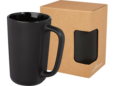 Керамическая кружка 480 мл Perk (Чёрный)