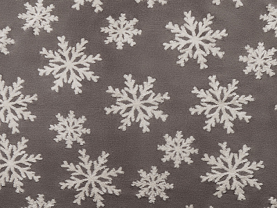 Плед Snowflake новогодний с капюшоном