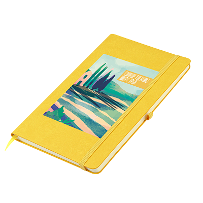 Блокнот А5 Legato в мягком переплёте, желтый