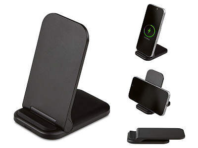 Беспроводное зарядное устройство Foldy, 15 Вт (Чёрный)