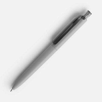 Ручка шариковая Prodir DS8 PRR-T Soft Touch, серая (Серый)