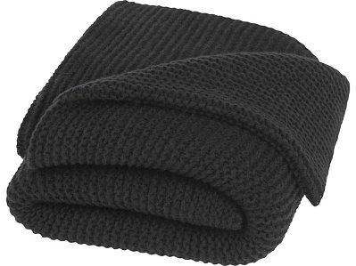 Вязанное одеяло Suzy (Чёрный)