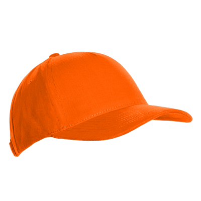 Бейсболка STAN 5 клиньев хлопок 280, 03 (Оранжевый)