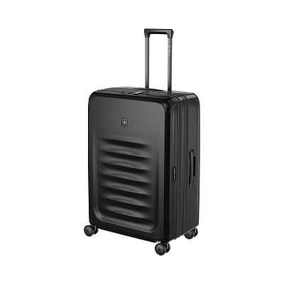 Чемодан VICTORINOX Spectra™ 3.0 Exp. Large Case, чёрный, поликарбонат Sorplas™, 51x32x75 см, 103 л
