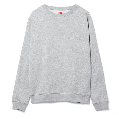 Свитшот унисекс Delta  (Серый меланж)