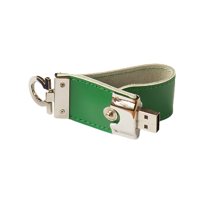 Кожа 07 Промоскин, белый, 4Гб, переходник мини-пвх