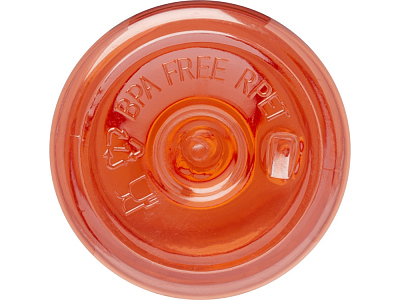 Бутылка для воды Скай, переработанный ПЭТ, 650 мл