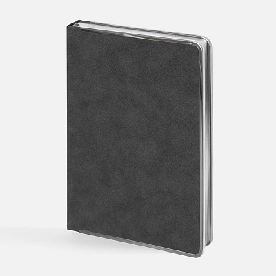 Ежедневник Metal Frame на заказ, датированный, темно-серый (Серый)