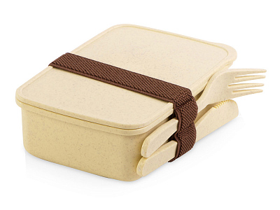 Ланч-бокс из бамбукового волокна Meal (Бежевый)