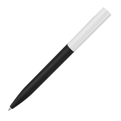 Ручка пластиковая Spark софт-тач, чёрная