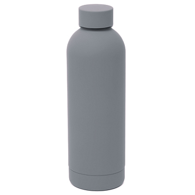 Термобутылка Perfecto софт-тач  (Серый)