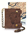 Бумажник KLONDIKE «Tim Deer», натуральная кожа в светло-коричневом цвете, 11,5 х 12,5 х 3 см - Фото 3