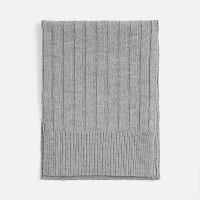 Шарф Bellish, светло-серый меланж