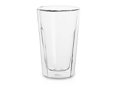 Стакан граненый с двойными стенками Silva (Прозрачный)