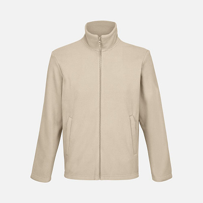 Куртка флисовая унисекс Nitro, серо-бежевая (Бежевый)