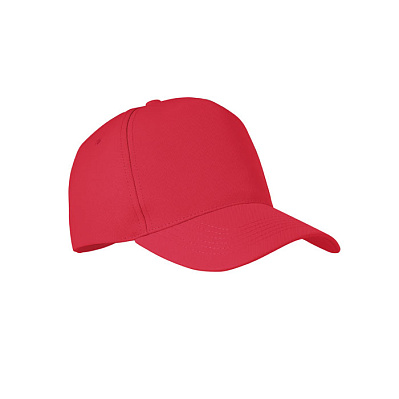 Бейсболка из RPET (Красный)