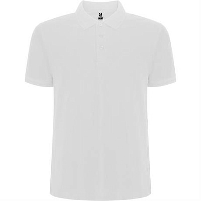 Футболка поло PEGASO PREMIUM мужская, БЕЛЫЙ XL (Белый)