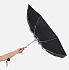 Зонт складной Light, черный - Фото 7