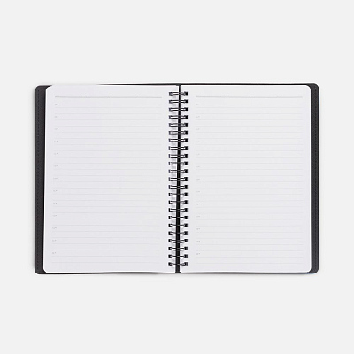 Ежедневник Spring Shall, недатированный, голубой