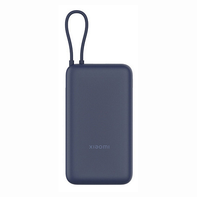ПЗУ со встроенным кабелем Xiaomi 33W Power Bank 20000  (Синий)