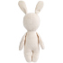 Мягкая игрушка Beastie Toys, заяц с белым шарфом - Фото 4