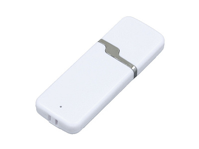 USB 2.0- флешка на 64 Гб с оригинальным колпачком (Белый)