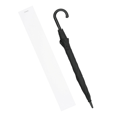 Зонт-трость Дюна (Dune), черный