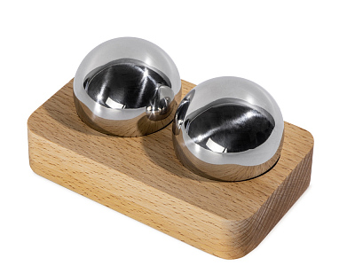 Стальные сферы для охлаждения виски Islay (Натуральный, серебристый)