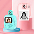 Детская камера c печатью фотографий Kid Joy Print Cam P18, бирюзовый - Фото 2