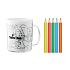 Кружка-раскраска - Фото 5