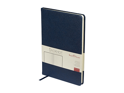 Блокнот А5 Megapolis Loft (Тёмно-синий)